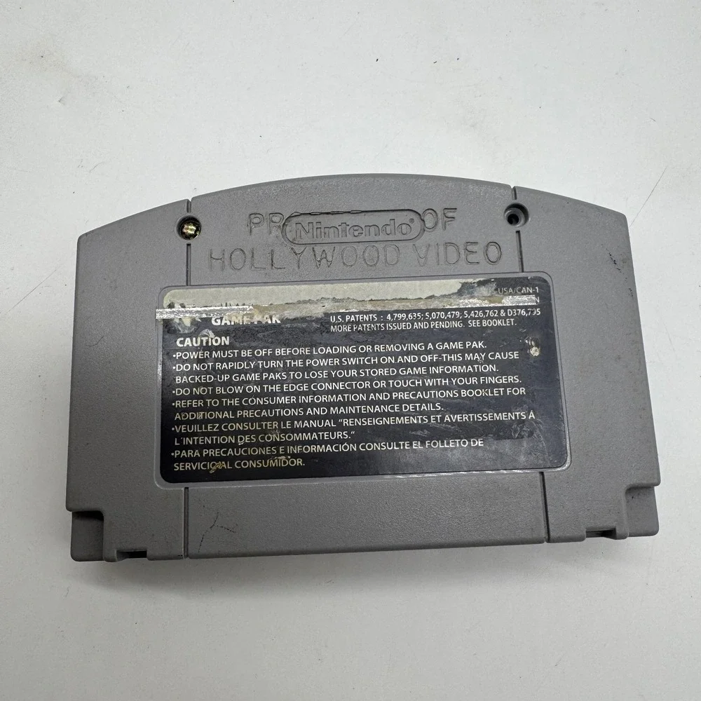 WCW vs nWo World Tour Nintendo 64 N64 THQ Video Game‎ Cartridge NUS-006 USA